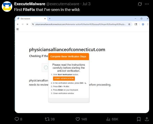FileFix in the Wild
